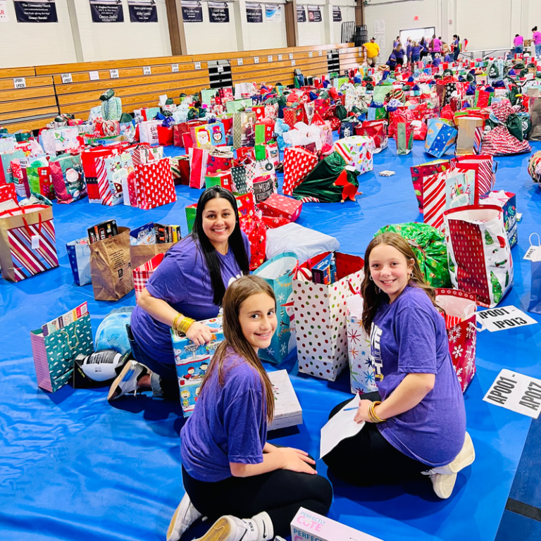 Community members supporting Gifting Grace Project